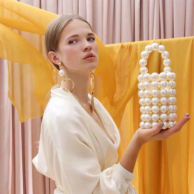 Beaded Bag Handmade Tassel Coin Purse Shoulder Crossbody