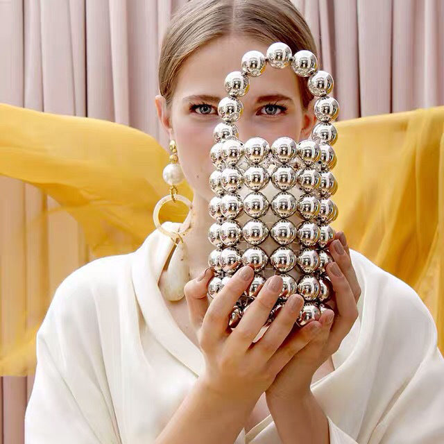 Beaded Bag Handmade Tassel Coin Purse Shoulder Crossbody