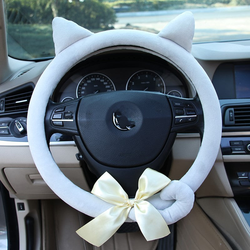 Creative Fashion Personality Non-slip Car Cartoon Cat Steering Wheel Cover