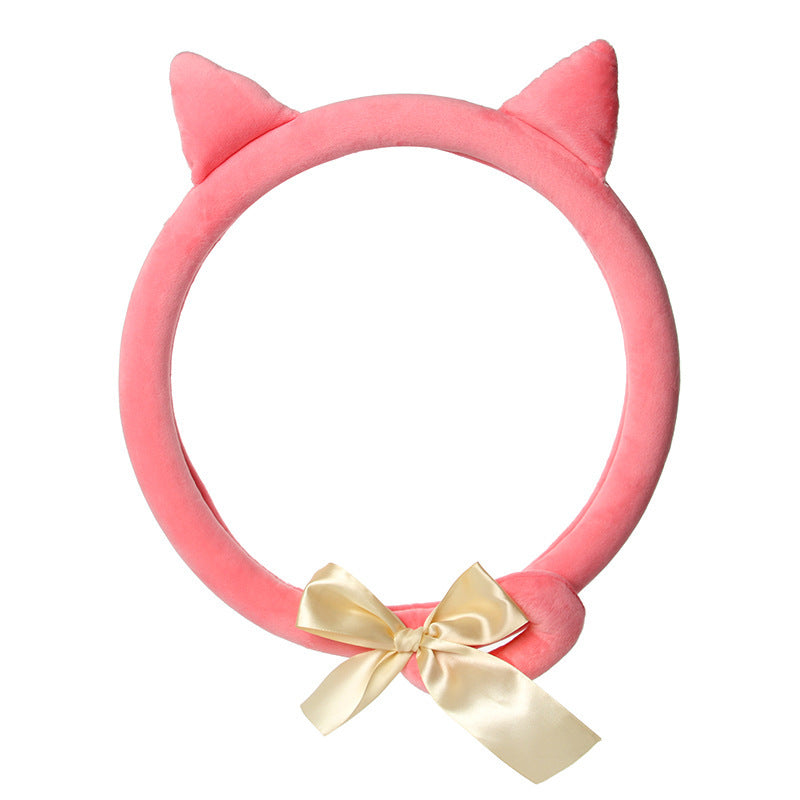 Creative Fashion Personality Non-slip Car Cartoon Cat Steering Wheel Cover