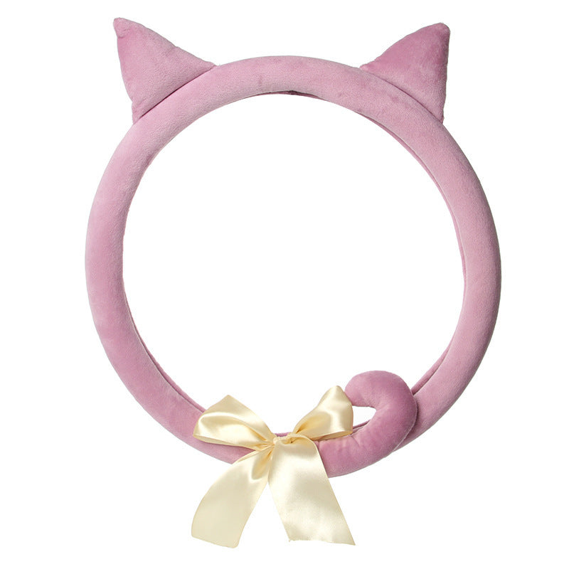 Creative Fashion Personality Non-slip Car Cartoon Cat Steering Wheel Cover